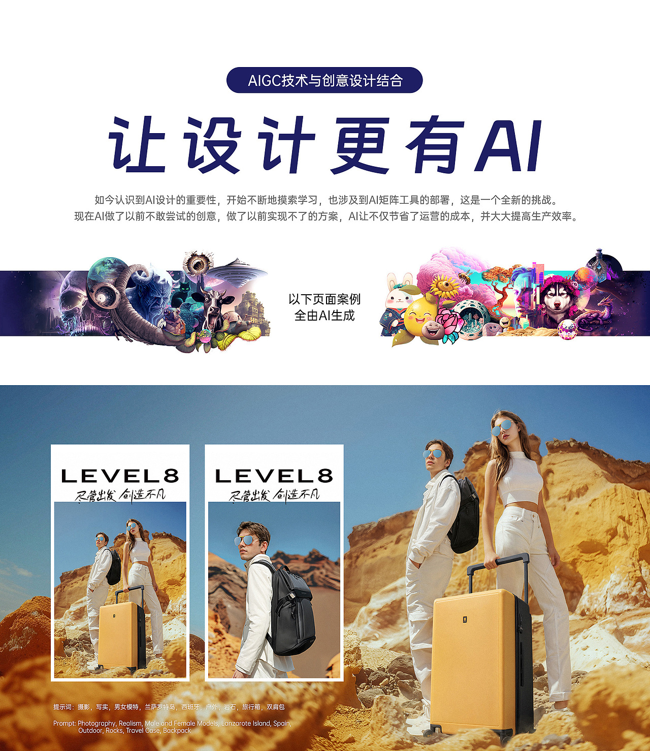 AIGC | AI摄影 X 电商应用 X 旅行箱包