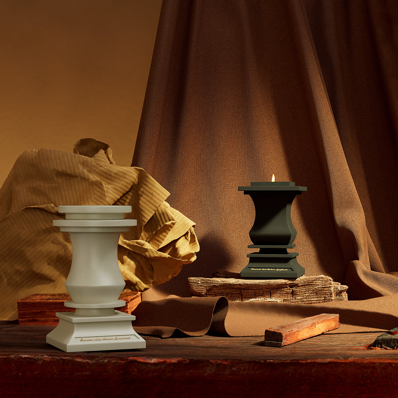 梵帝侬香薰蜡烛品牌包装全案 | 标志/VI/包装