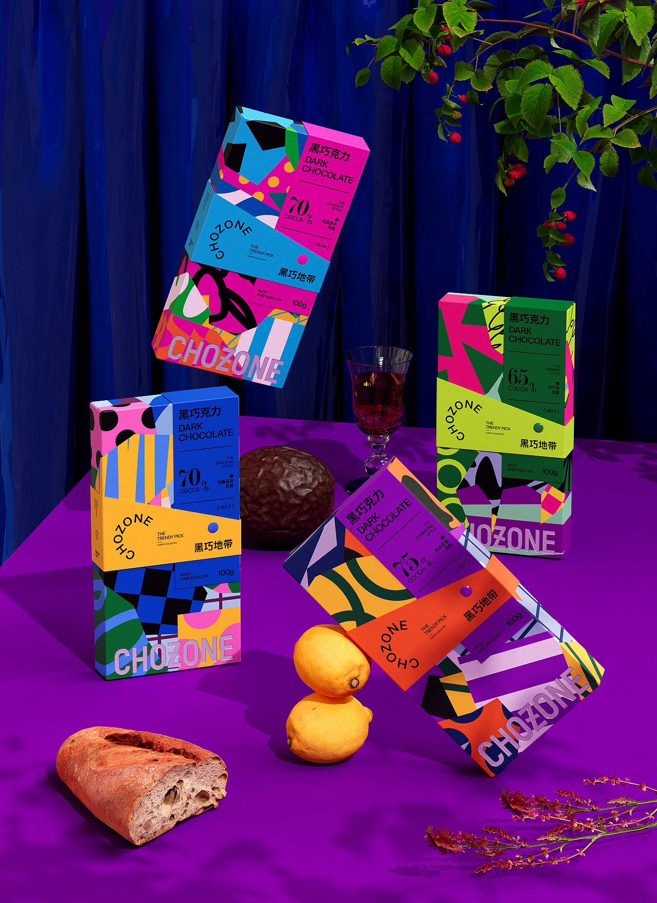 巧克力包装设计 | CHOZONE 黑巧地带（图ZMzczODg1MTcy） - 包装 - 站酷设计师罗小悦_YUE原创素材 - 站酷ZCOOL