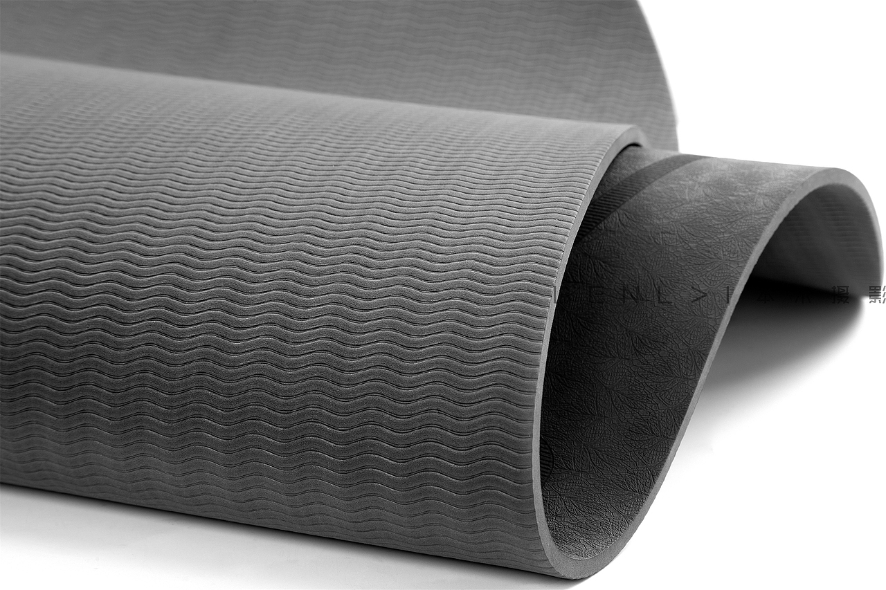 瑜伽垫产品摄影 健身垫摄影 跳绳垫摄影 跑步机垫摄影