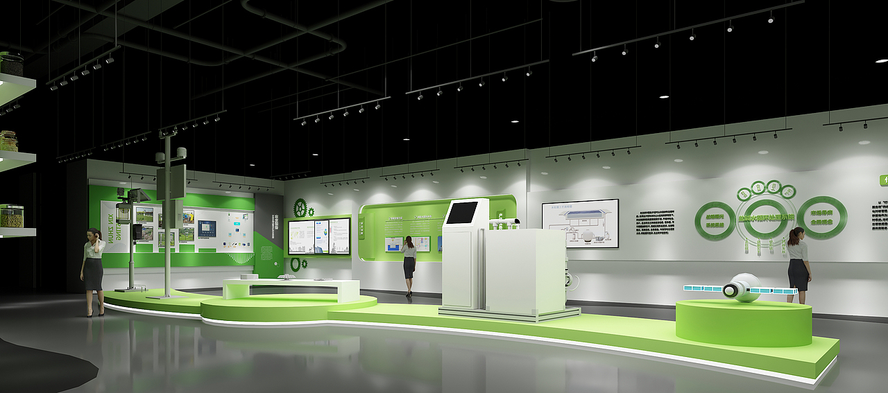 智能农业设备展示展厅（图ZMzczODkzMTg0） - 展陈设计 - 站酷设计师设计胖胖原创素材 - 站酷ZCOOL