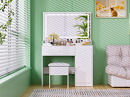 梳妝臺圖片視頻渲染C4D+Redshift