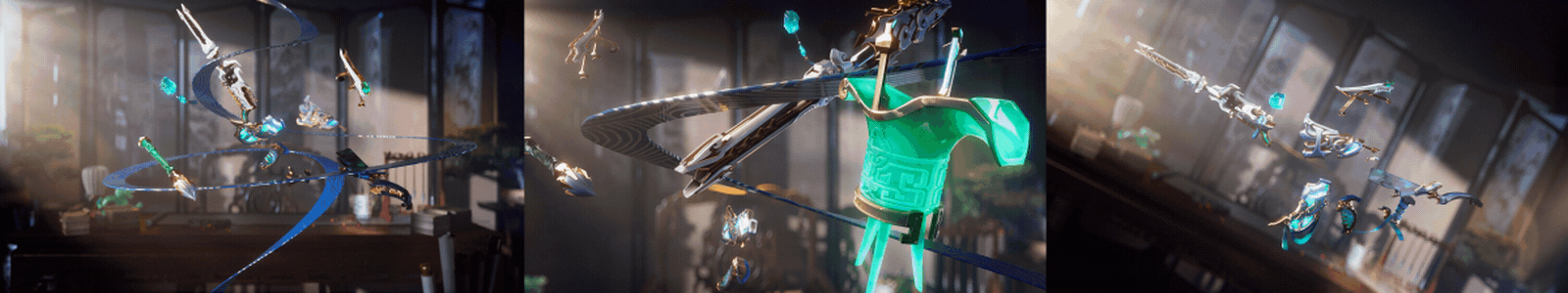 CF手游“M4A1-太白诗仙”国风CG