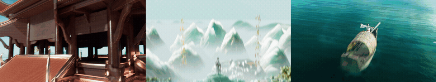 CF手游“M4A1-太白诗仙”国风CG