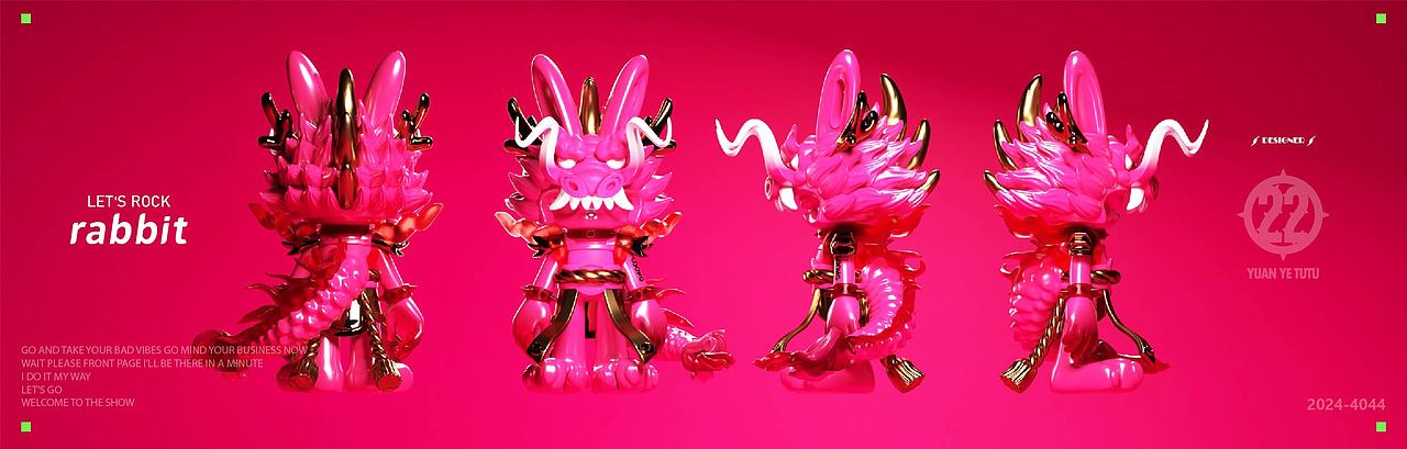 TWO TWO 3.0（图ZMzczOTE2NTUy） - IP形象 - 站酷设计师原野兔兔原创素材 - 站酷ZCOOL