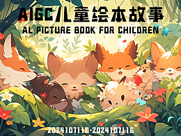 AIGC兒童繪本故事作品集