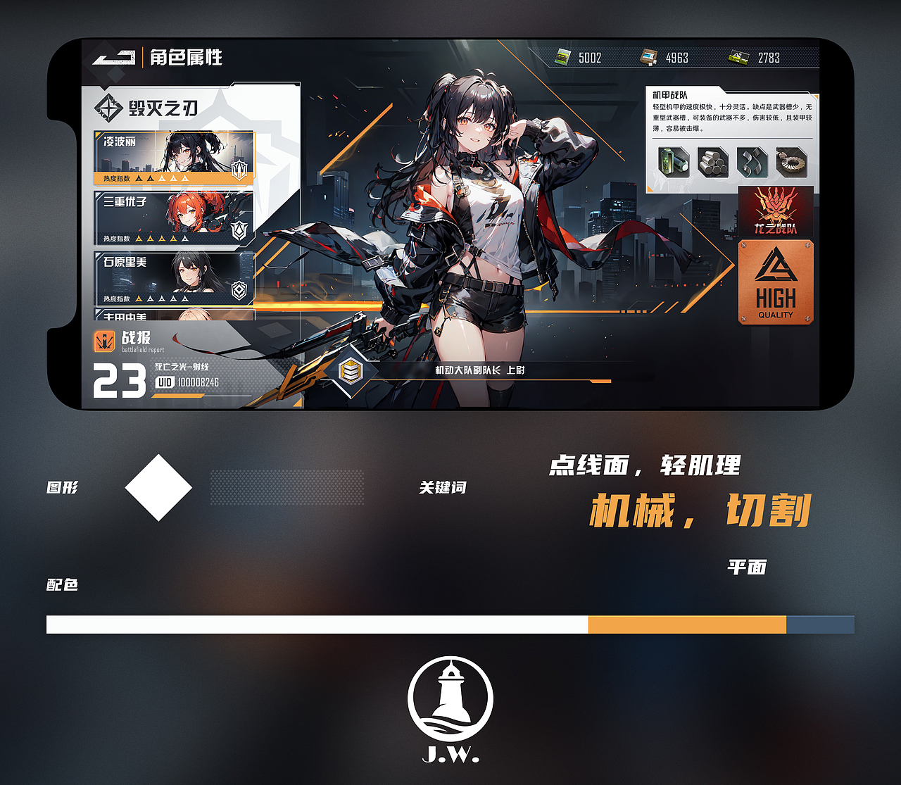 二次元風(fēng)格UI（圖ZMzczOTIxMTY4） - 游戲UI - 站酷設(shè)計師太公望是我原創(chuàng)素材 - 站酷ZCOOL