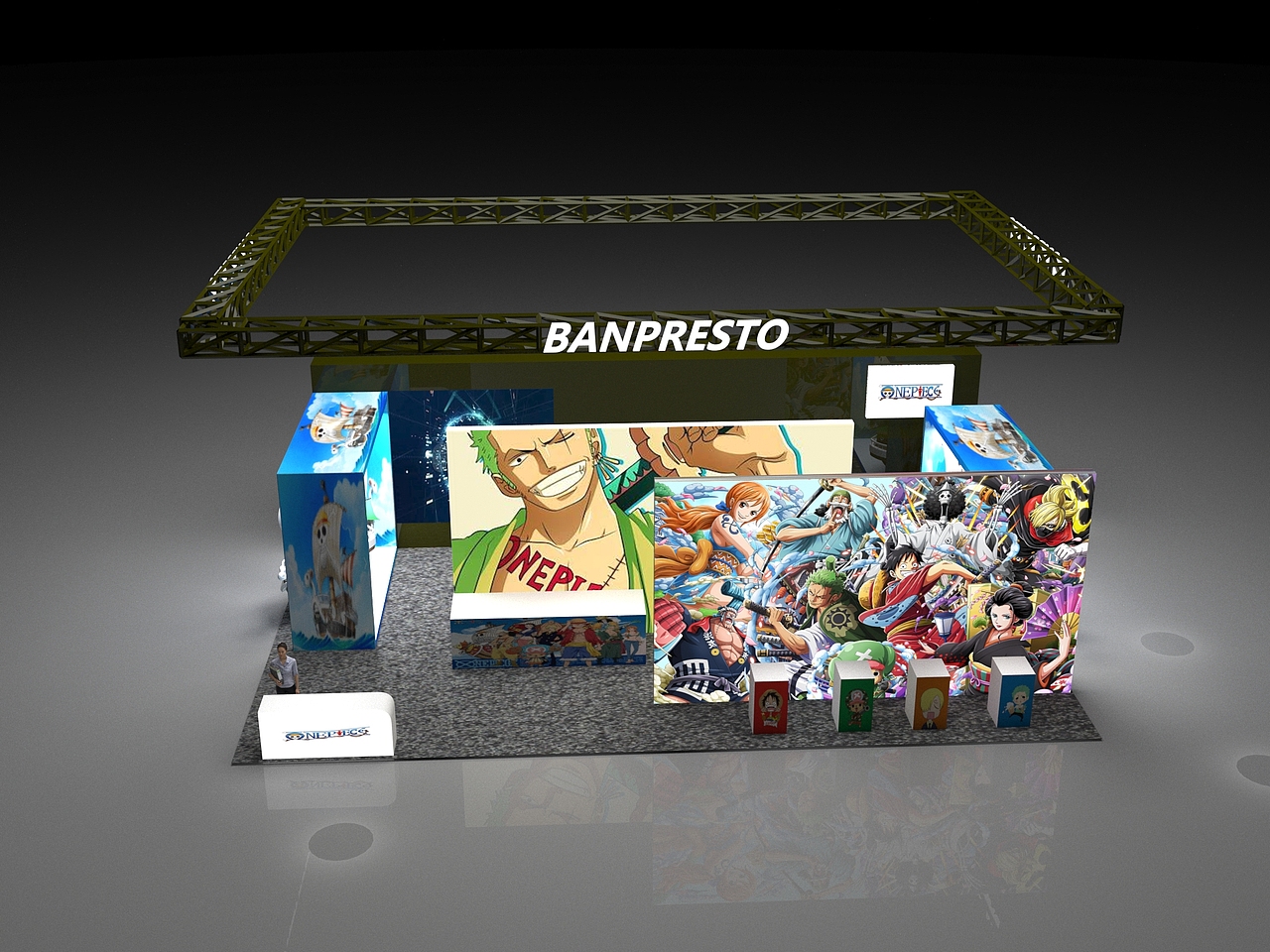 航海王创意展台(练习)