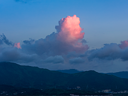 我在深圳追晚霞