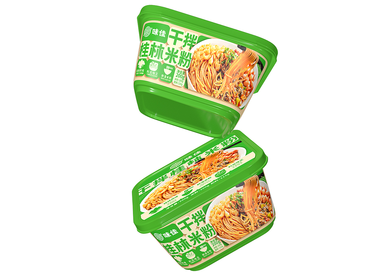 桂林米粉包装设计丨拌粉包装设计，粉面包装设计，米线（图ZMzczOTMxNDc2） - 包装 - 站酷设计师策略包装研究所原创素材 - 站酷ZCOOL