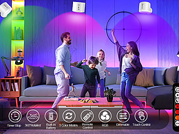 潮流新品 家居氛围灯系列作品 | 产品摄影 | 场景合成