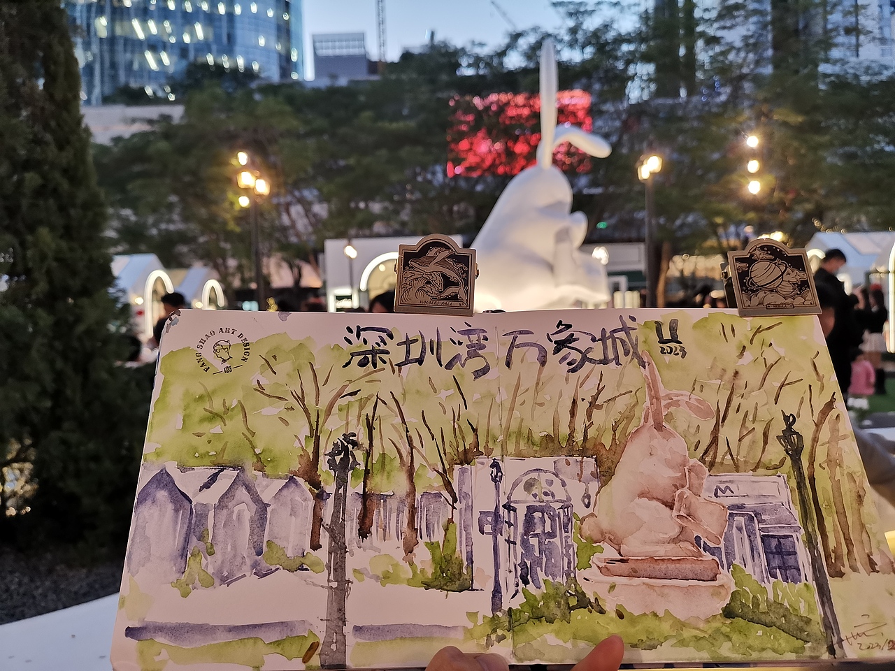 城市速写丨深圳水彩写生（图ZMzczOTM2ODY4） - 绘画 - 站酷设计师Allen房少F原创素材 - 站酷ZCOOL