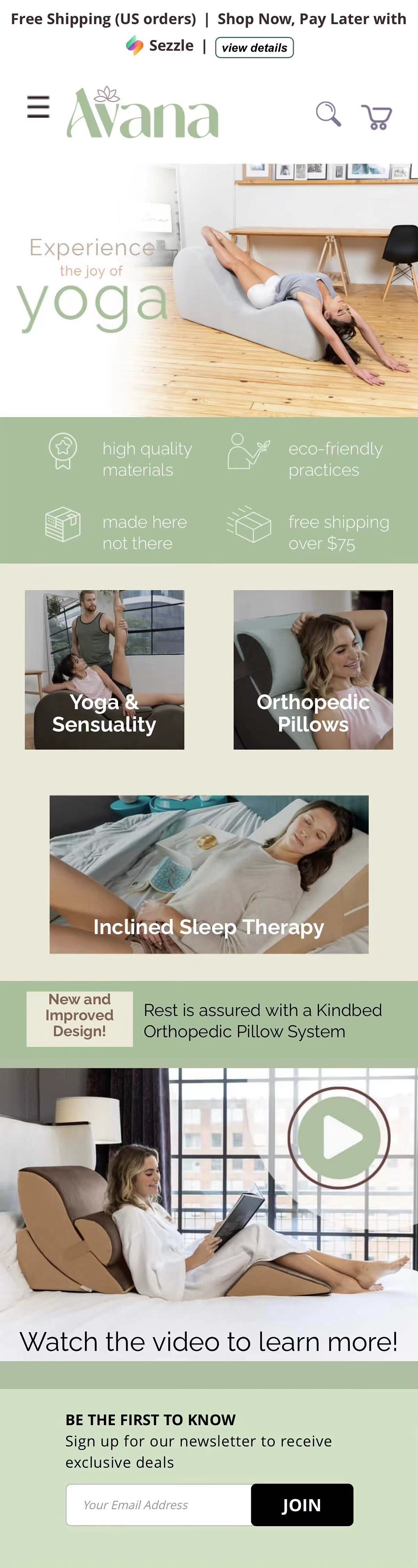 Avana|线上商城与品牌手册