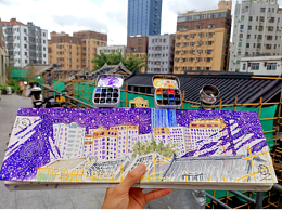 城市速写丨深圳水彩写生