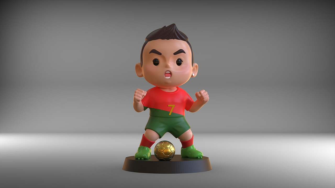 卡通c罗（图ZMzczOTQ3ODI4） - 人物/生物 - 站酷设计师浅唱浅浅的唱原创素材 - 站酷ZCOOL