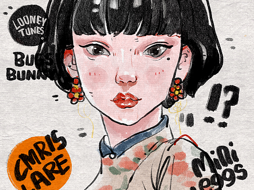 多力插畫(huà)第十二節(jié)（個(gè)人主頁(yè)-ZNjkxNTgxNTI=） - 商業(yè)插畫(huà) - 站酷設(shè)計(jì)師個(gè)兒個(gè)兒個(gè)原創(chuàng)素材 - 站酷ZCOOL