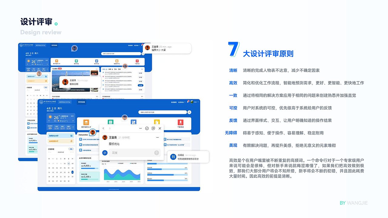 B端设计作品OA系统