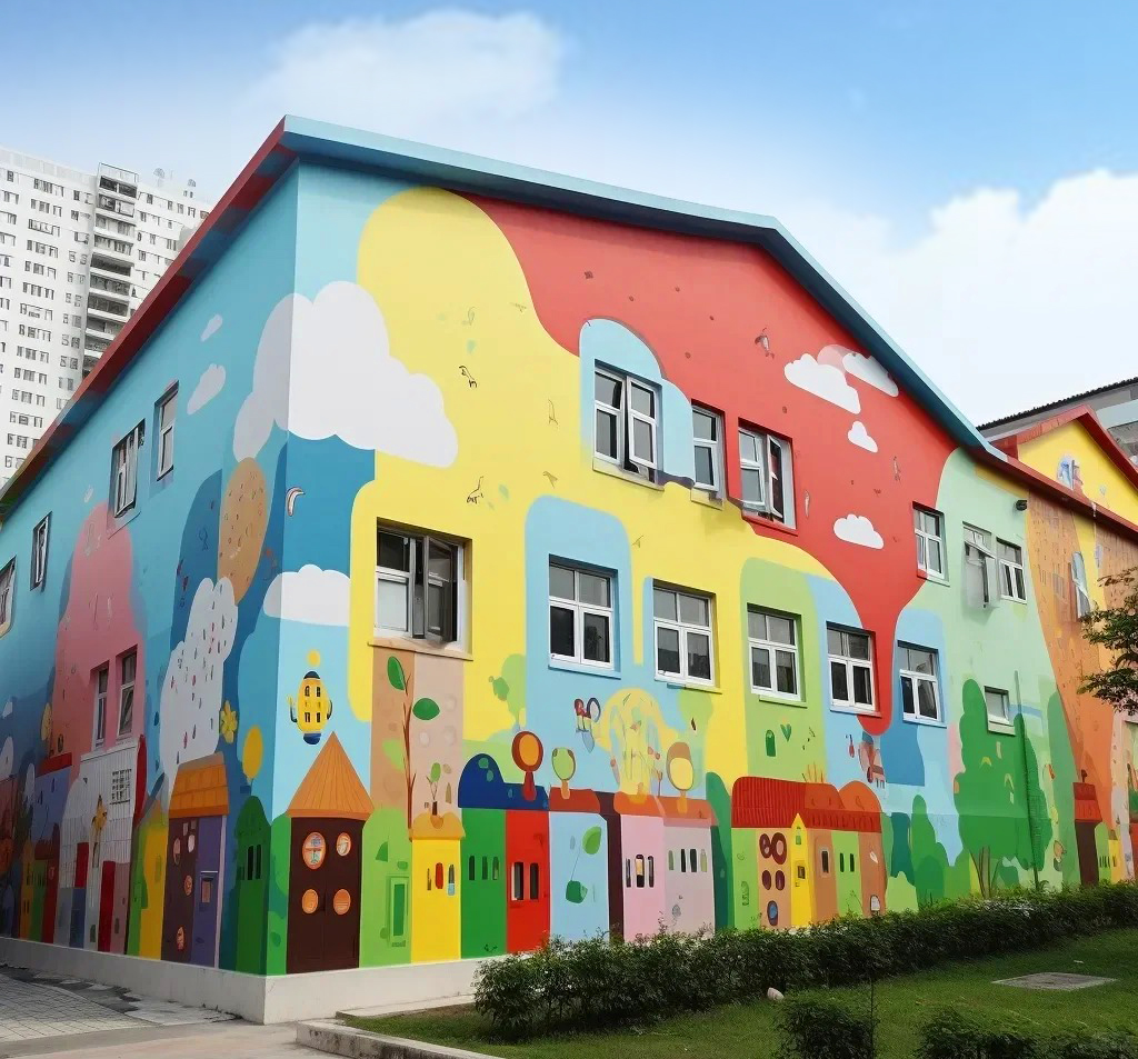 衡水墙绘壁画公司_衡水墙体彩绘_衡水手绘3D立体画_衡水涂鸦手绘墙_颜梦墙绘