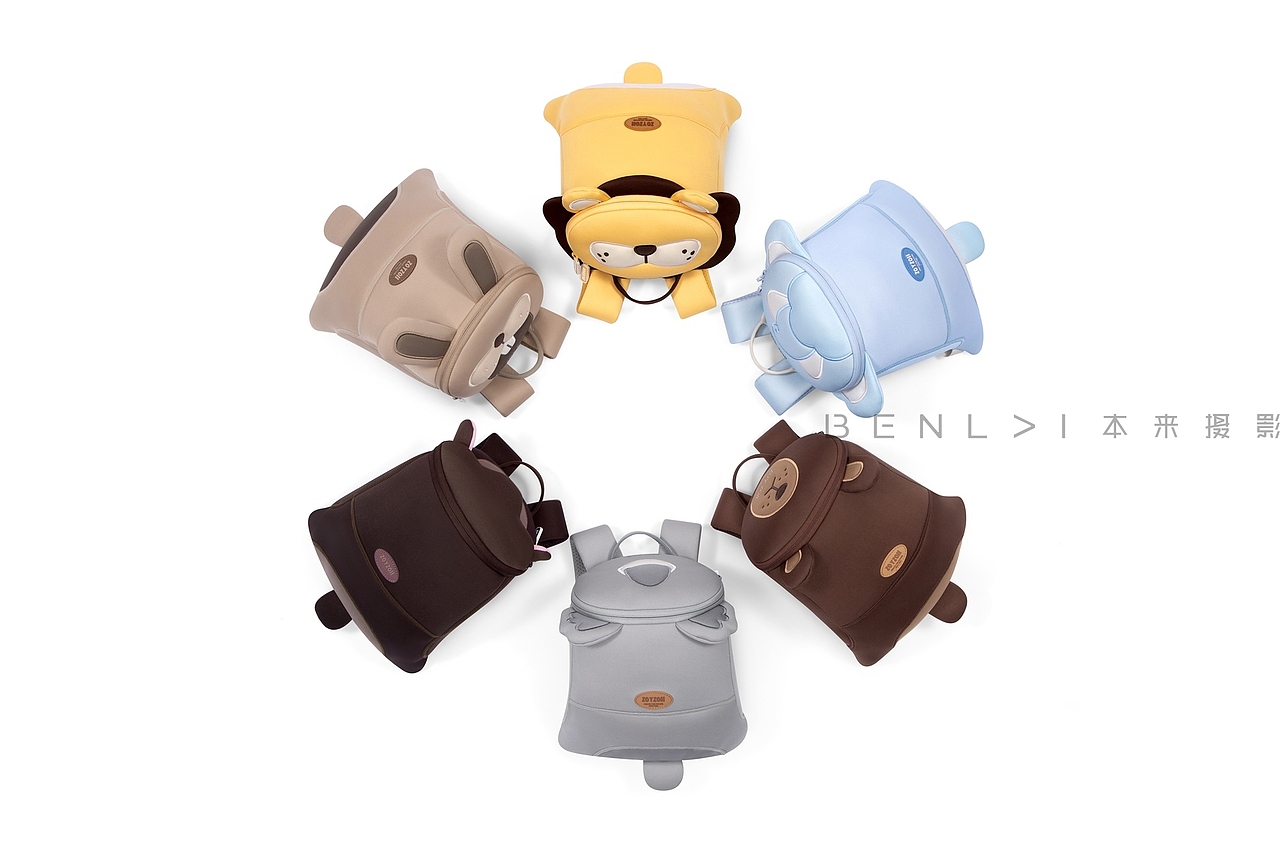 书包摄影 儿童书包摄影 书包白底摄影