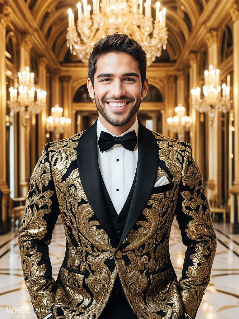 金色鎏金派對(duì)（圖ZMzczOTkxMjky） - AI作品 - 站酷設(shè)計(jì)師錦夕Drawing原創(chuàng)素材 - 站酷ZCOOL