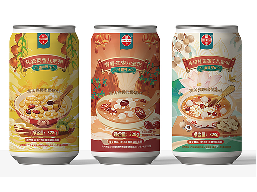 八宝粥罐装饮料