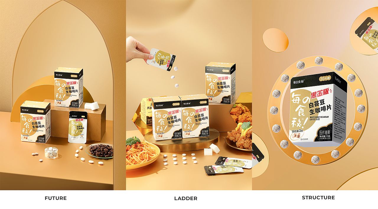 咖啡片『每日食秘|黑金版』X JOE VISION