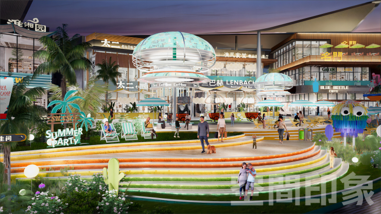 重塑亲水商业地标，激活户外“冷区”变“热区”（图ZMTQ4NTU1NDg=） - 资讯 - 站酷设计师空间印象商业设计原创素材 - 站酷ZCOOL