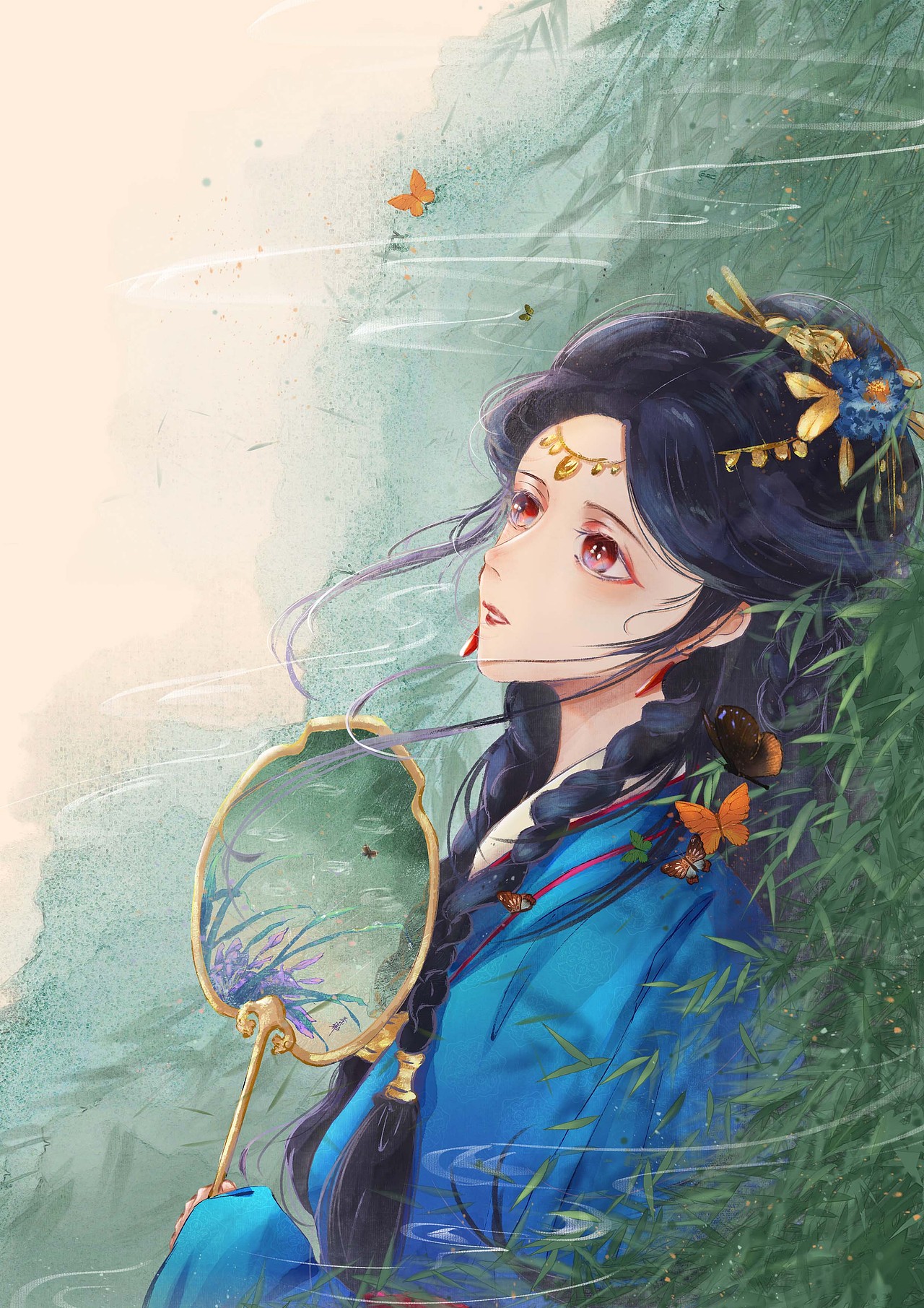 古风插画（图ZMzc0MDA3NzY0） - 商业插画 - 站酷设计师荼禅耶原创素材 - 站酷ZCOOL