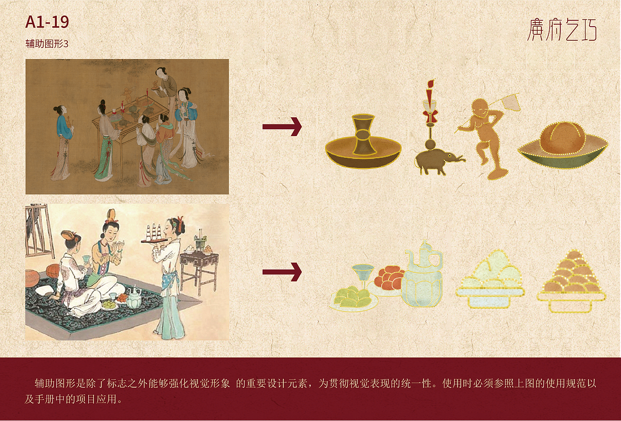 广府乞巧与谷雨品牌的联名VI手册设计