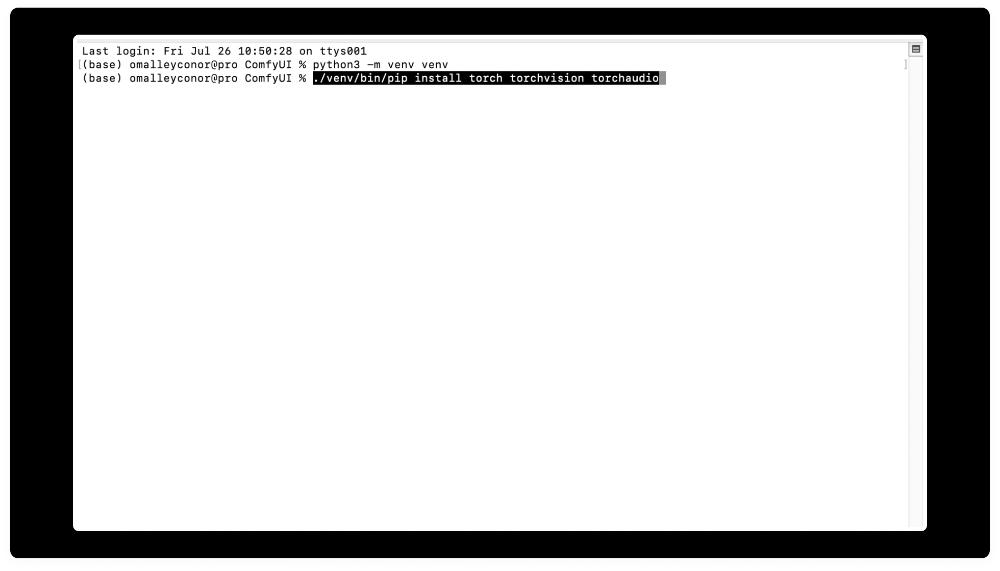 comfyui Mac 安装教程（图ZMTQ4NTU3NjA=） - 教程 - 站酷设计师体验与思考原创素材 - 站酷ZCOOL