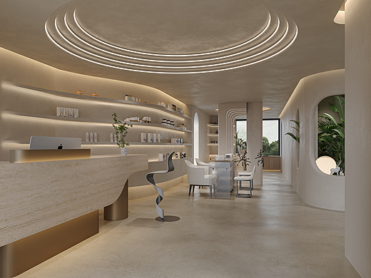 写实美容院效果图