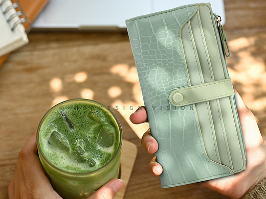 鳄鱼纹女包产品拍摄_主图设计_A+页面设计-狮子头视觉