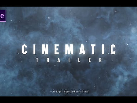 PR模板|创意电影片头字幕标题游戏影像动效动画展示