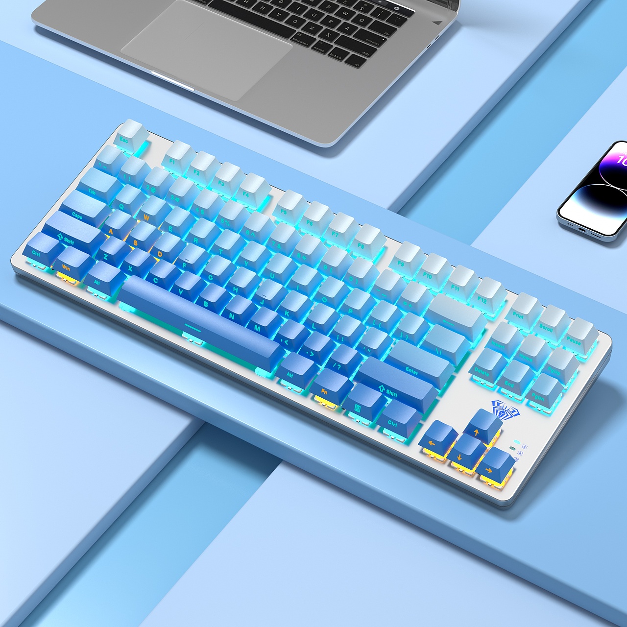 最近做的一些键盘音响, 继续努力!!