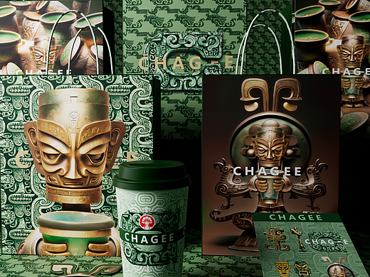 这套设计师是Ai做的？Aigc设计霸王茶姬X奶茶文创包装流程解析