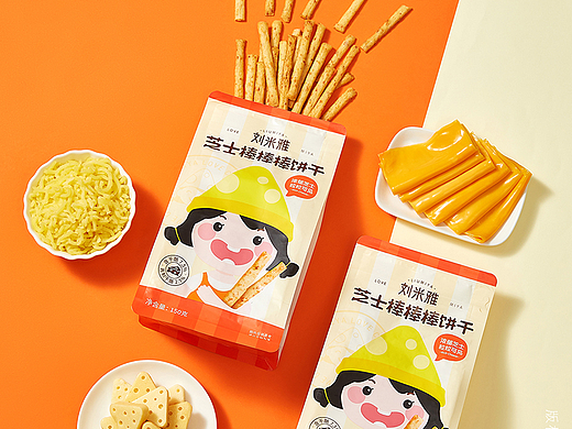 刘米雅 || 芝芝脆饼干咖啡饼干