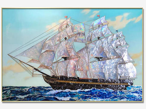 瑰宝重现，珐琅彩工艺装饰画，雅致生活的点睛之笔