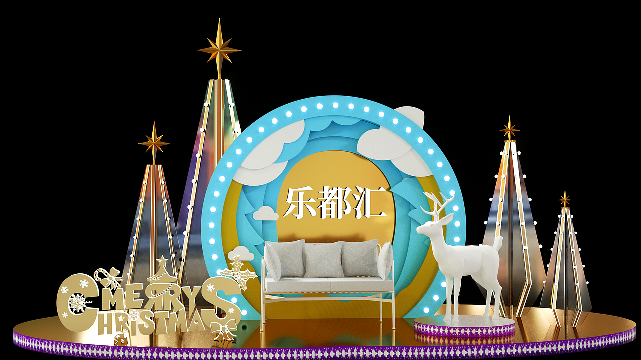 八款商业美陈|活动美陈|商场美陈（图ZMzc0MDk0NDY4） - 场景 - 站酷设计师101创意原创素材 - 站酷ZCOOL