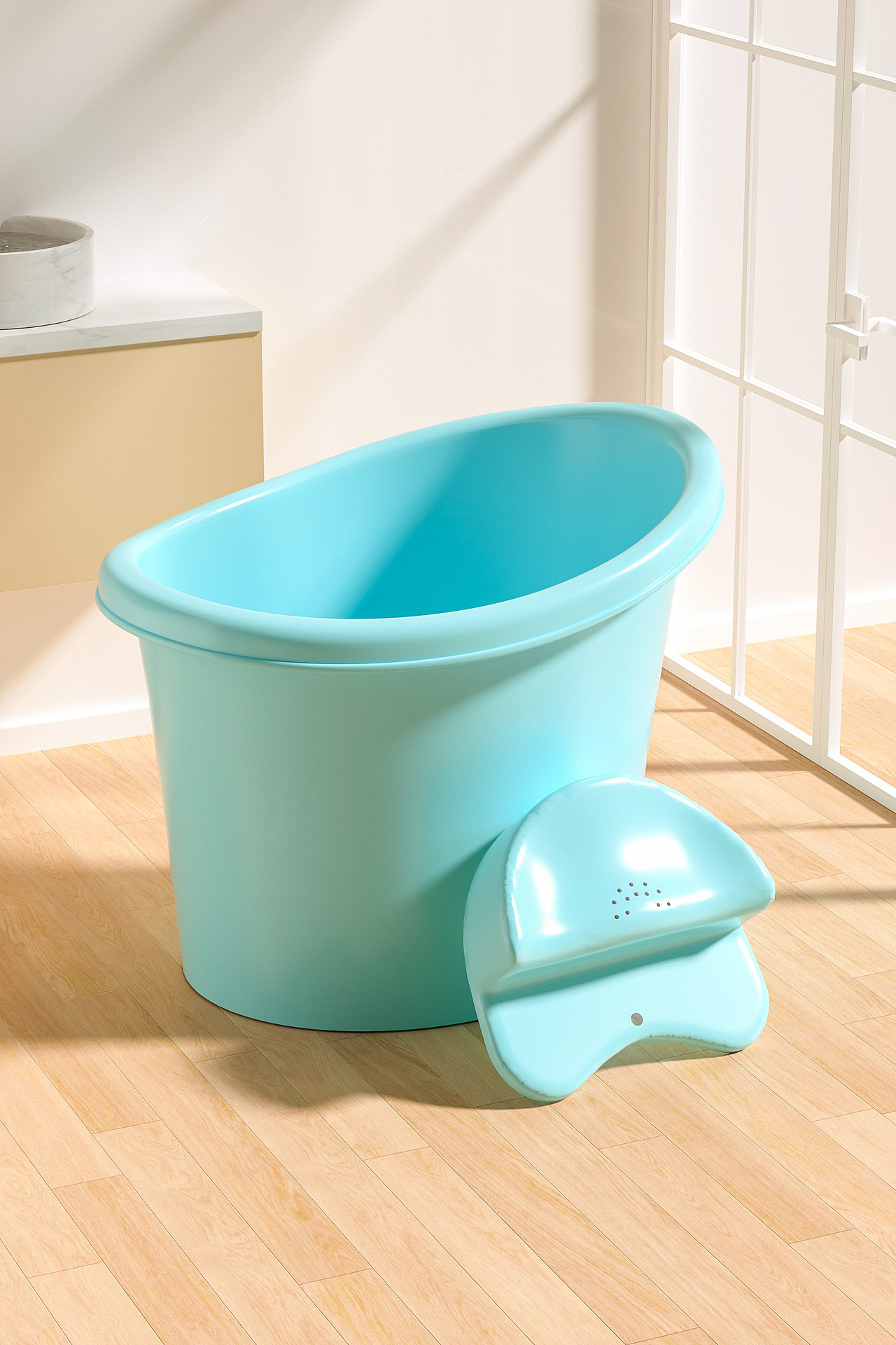 母婴用品c4d建模oc渲染儿童泡澡桶洗澡桶可坐沐浴桶（图ZMzc0MTAxMTM2） - 产品 - 站酷设计师Lily旋子原创素材 - 站酷ZCOOL