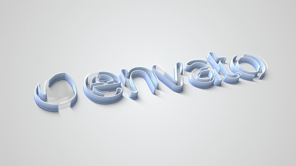 PR模板|简洁动态轮廓标志LOGO演绎广告片头开场