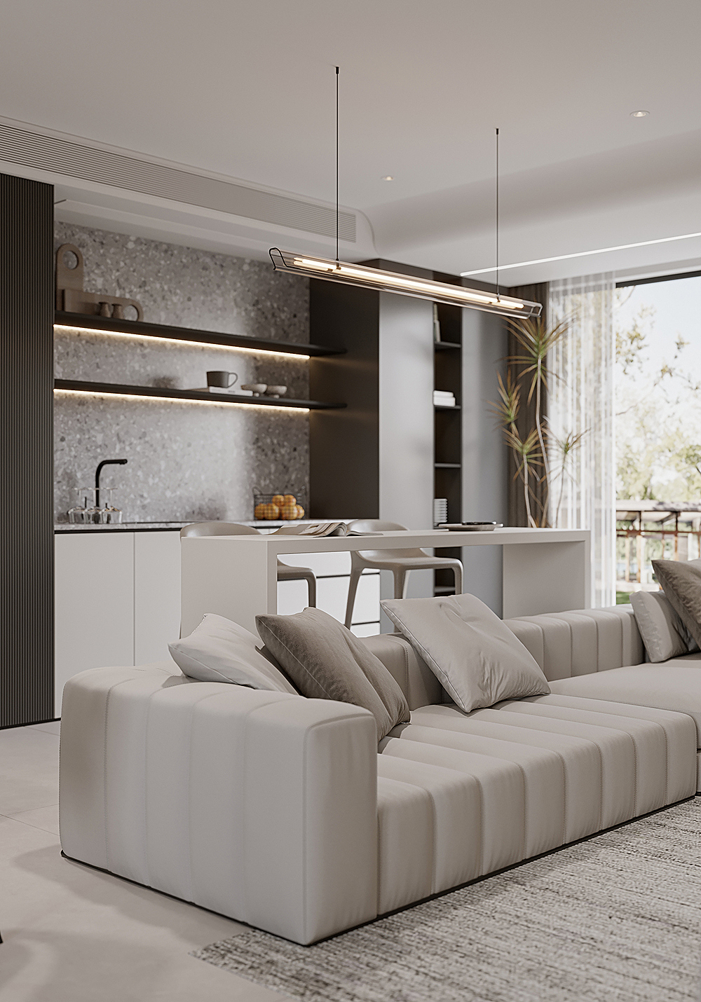 灰色调也能配出极简的美