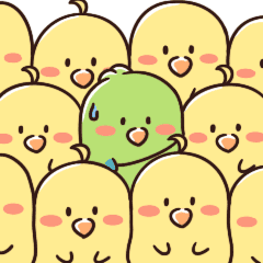 微信表情「米粒儿和查理日常」