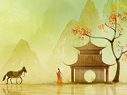 落笔便是江湖｜唯美古风氛围插画