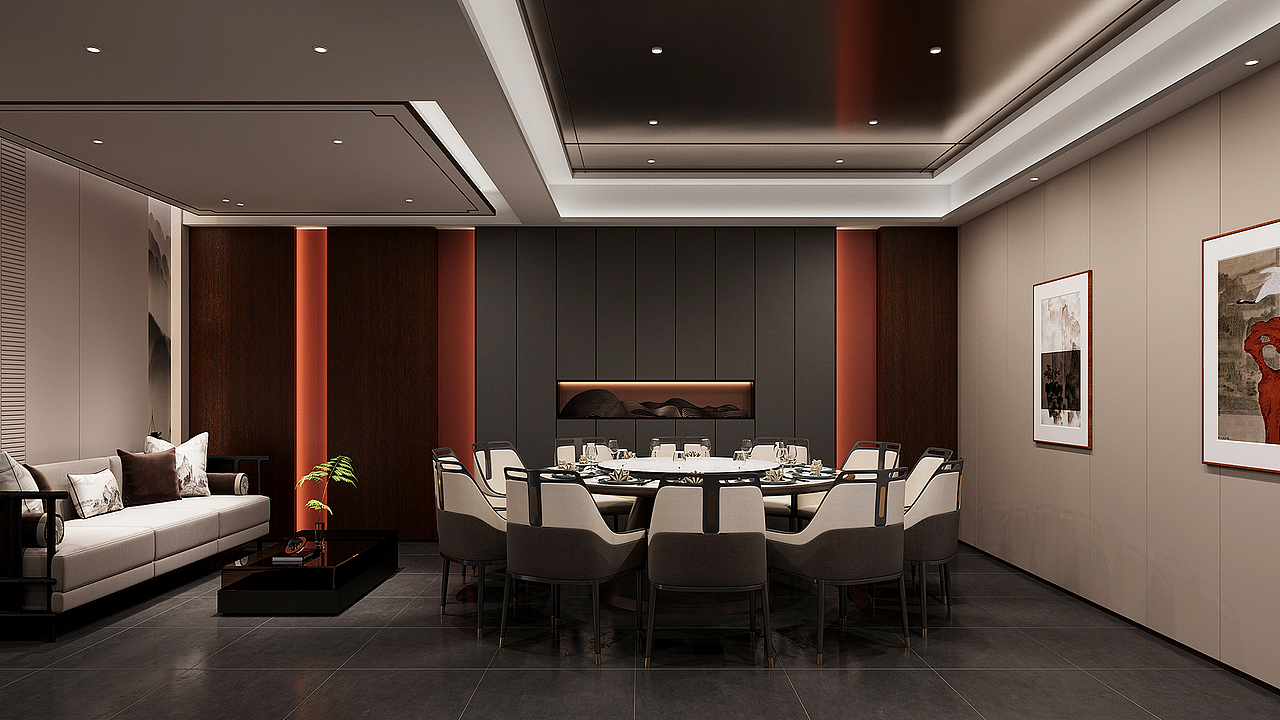 木子里-喬飨私房菜品牌+空间设计（图ZMzc0MTI5ODgw） - 酒店餐饮设计 - 站酷设计师木子里Alan原创素材 - 站酷ZCOOL