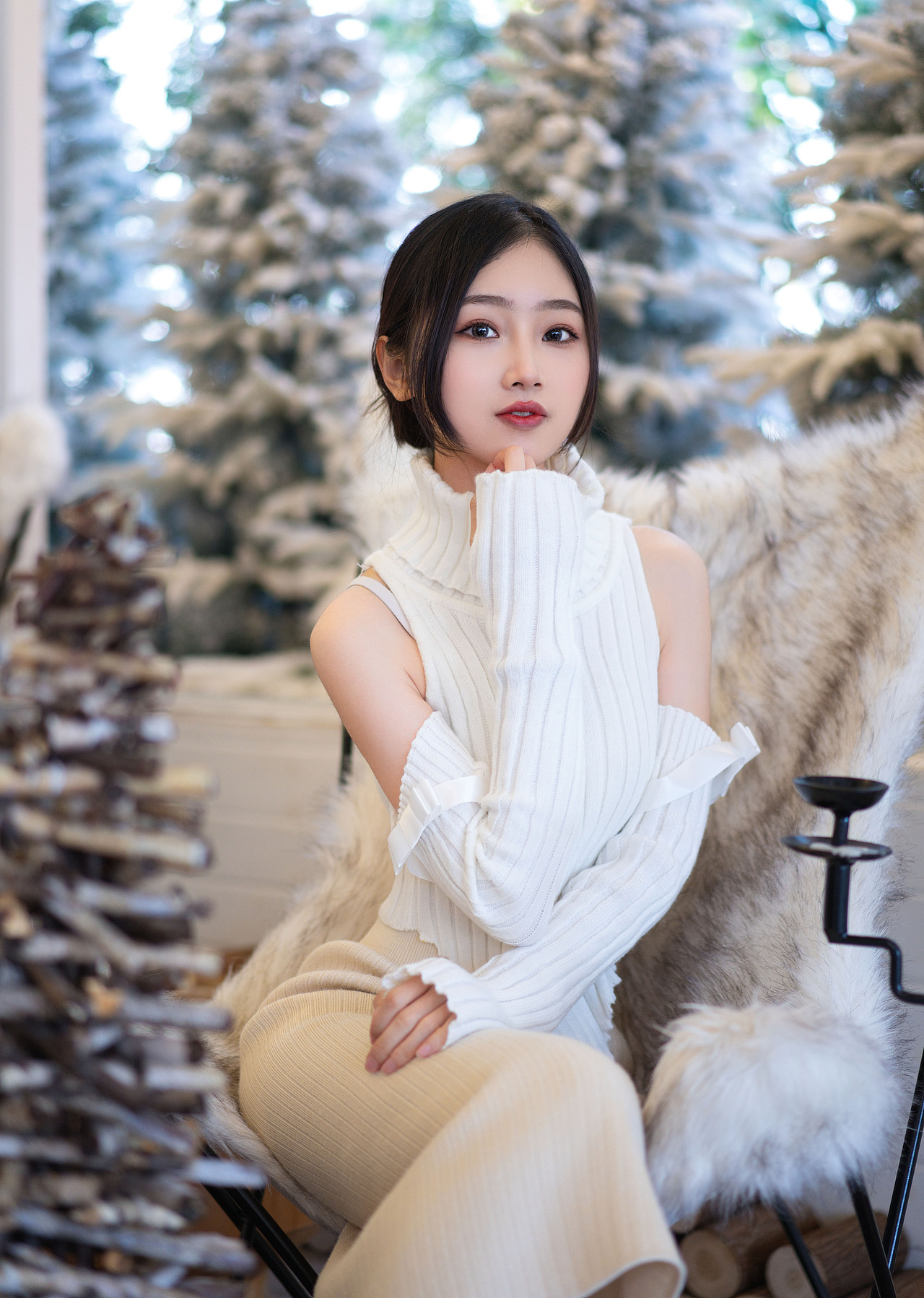 雪景人像（图ZMzc0MTMwNDQw） - 人像摄影 - 站酷设计师远龙Dragon原创素材 - 站酷ZCOOL