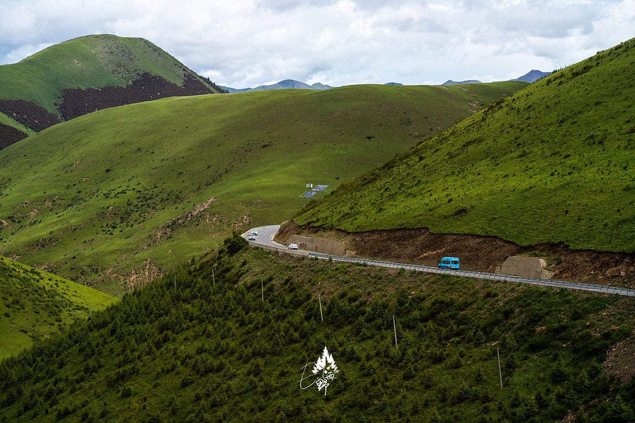 川西路上的美景