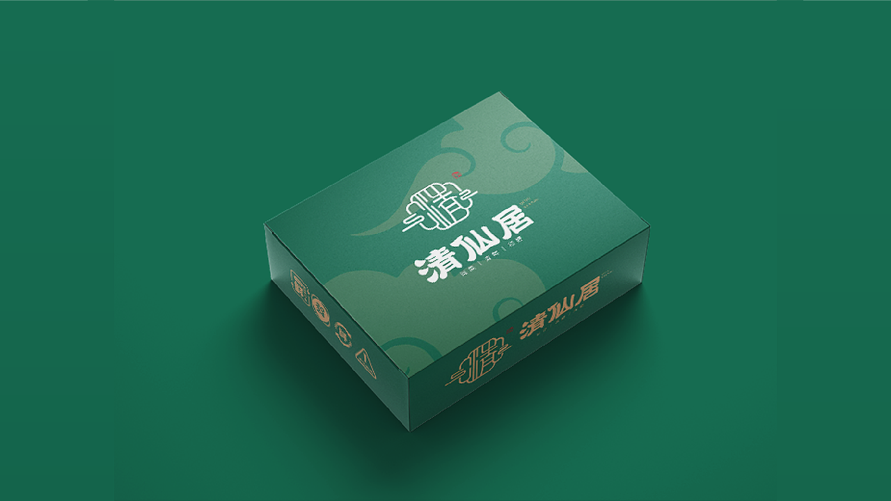 清仙居餐饮品牌丨logo设计丨字体设计（图ZMzc0MTM4MzI0） - 品牌 - 站酷设计师设计师岁暮原创素材 - 站酷ZCOOL