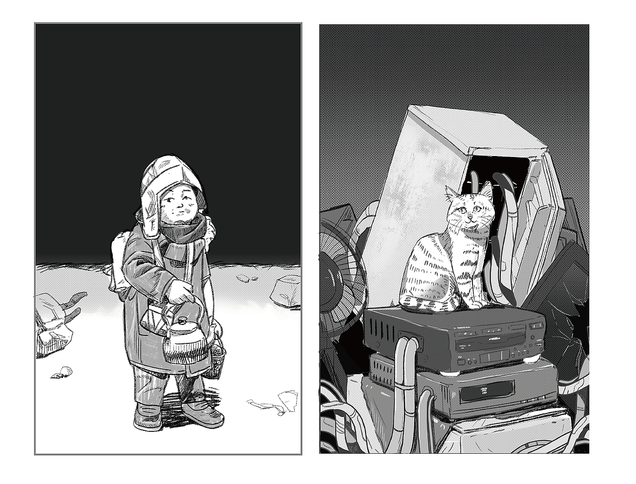 摸鱼（图ZMzc0MTM5NTM2） - 商业插画 - 站酷设计师莫得故事的刘老师原创素材 - 站酷ZCOOL