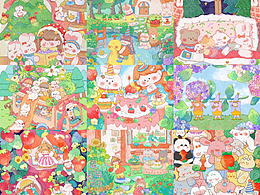 原創(chuàng)插畫-兔咪的世界(第三彈)