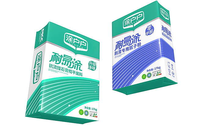 仿石漆包装设计/涂料包装策划/涂料品牌策划/腻子粉